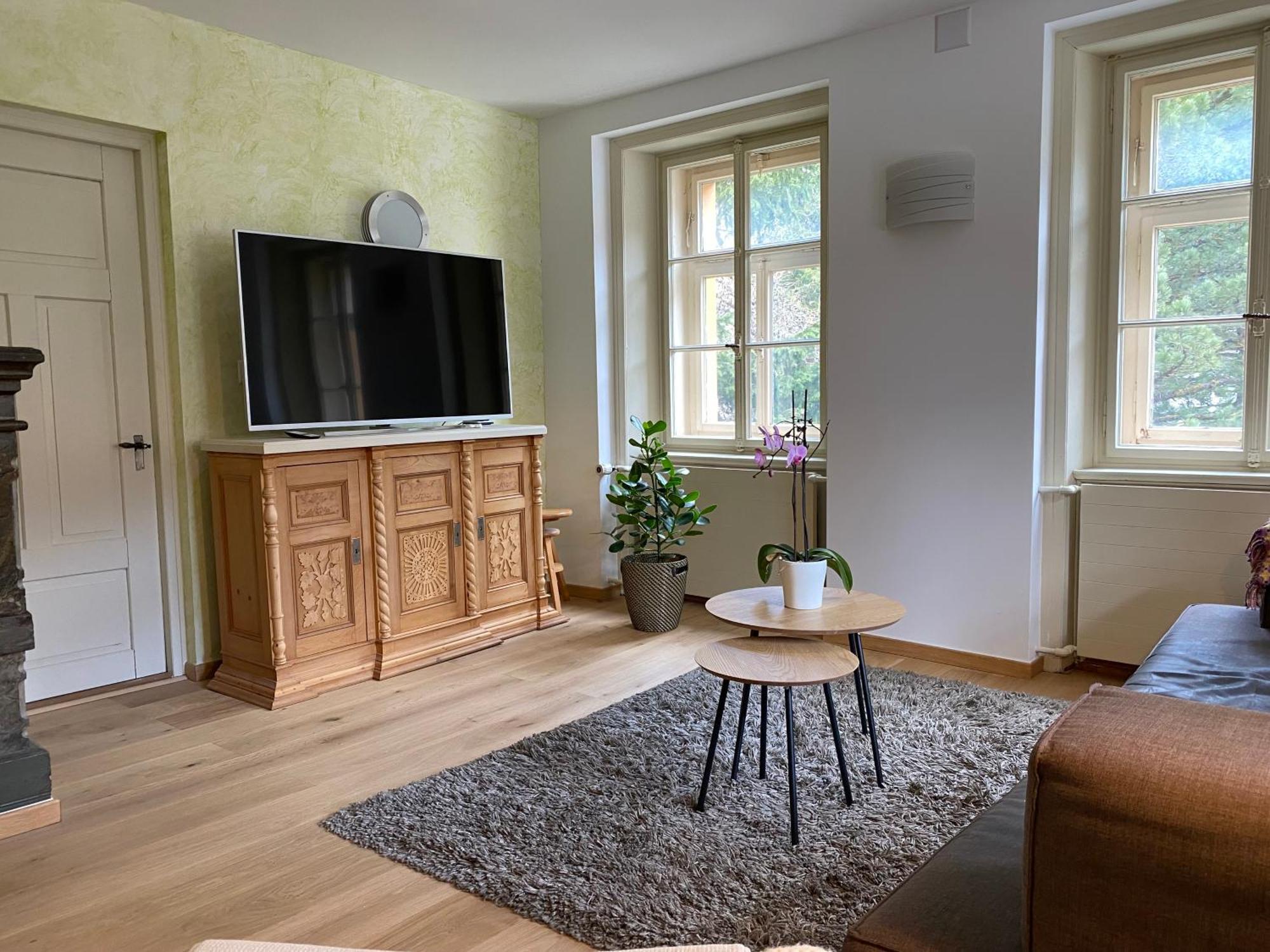 Ferienwohnung Haus La Punt, Savognin Rona Zimmer foto